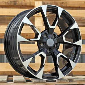 IN3639F_000000009611 R18x7.5 5X108 ET 50 63.3 IN3639F Black Polished (MB) For FORD (K7) (HYBRID FORGED (Kuga; Puma))