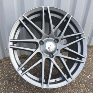 HX013_000000006667 R17x7.5 4X100 ET 25 60.1 HX013 (E269177507S) Gun Metal Half Matt (GMHM) For SMART (K3)