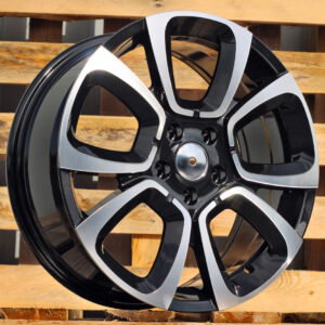 R16x6.5 5X108 ET 47 65.1 B5850 Black Polished (MB) For CITRO (P+K4+Z7)