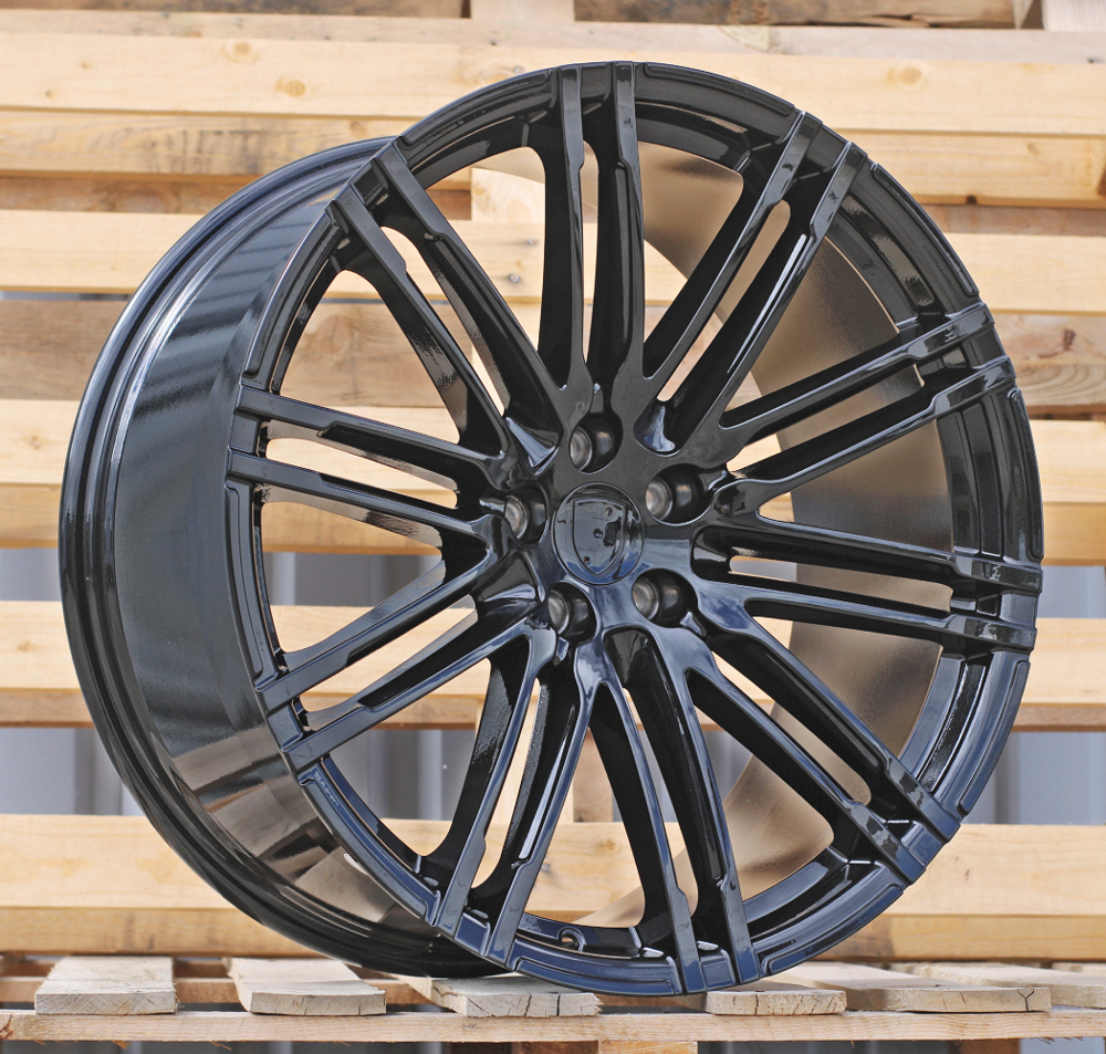 R21x9 5X112 ET 26 66.6 B1026 (D1041) Full Black (FB) For PORCH (K7) (Rear+Front)