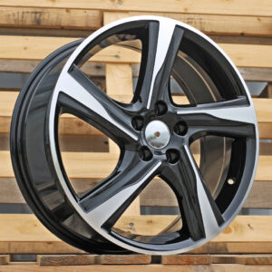 R18x7.5 5X108 ET 49 63.3 BY115 Black Polished (MB) For VOLVO (Z1)