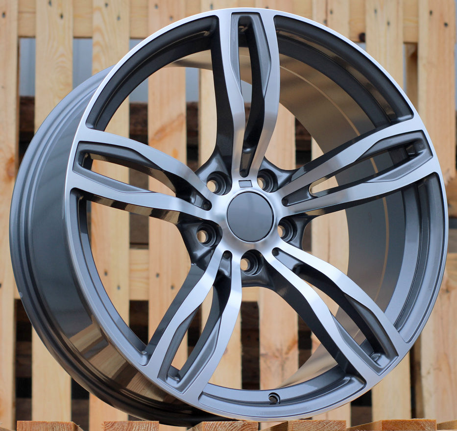 R18x8 5X120 ET 20 74.1 E492 (BK5728) Grey Polished (MG) For BMW (K2)