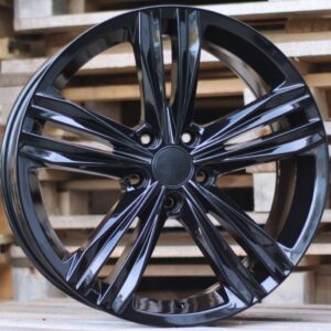 R16x7 5X112 ET 43 57.1 B5293 Black (BL) For VW (D2+K2)