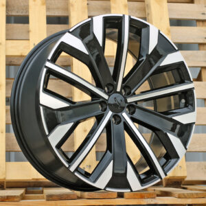 H3460F_000000007844 R21x8.5 5X108 ET 49.5 63.4 H3460F Black Polished (MB) For VOLVO (A) (HYBRID FORGED)