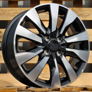 R16x6 4X100 ET 45 60.1 W1785 Black Polished (MB) For RACIN (Z5)