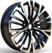 R18x7 5X114.3 ET 50 60.1 IN3515F Grey Polished (MG) For TOYOT (Z7) (HYBRID FORGED Yaris Cross)