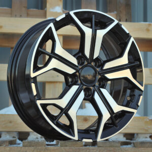 B5846_000000008622 R16x6.5 5X114.3 ET 40 67.1 B5846 Black Polished (MB) For KIA (Z7)