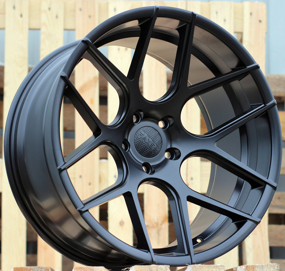 R20x9 5X120 ET 29 72.6 SSA03 (HX022) Black Half Matt (BLHM) For HAXER (P) (Rear+Front)