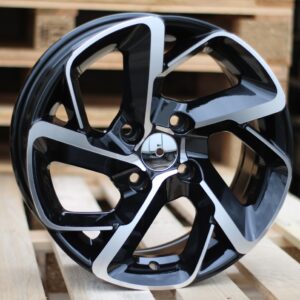 R16x7 4X108 ET 25 65.1 B5714 Black Polished (MB) For CITRO (K4)