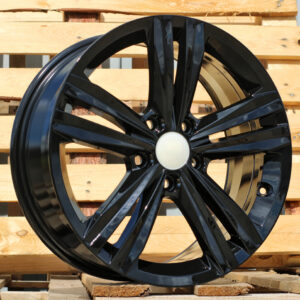 R17x7 5X112 ET 45 57.1 B5619 Black (BL) For VW (P+R)