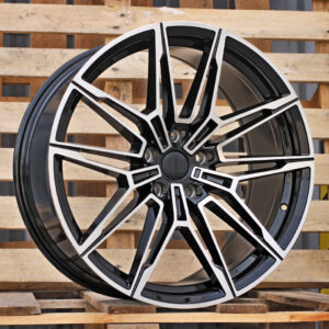 I0294_000000004116 R18x8 5X120 ET 34 72.6 I0294 (BYD1677) Black Polished (MB) For BMW (P+Z2+P1+Z1) (Front+Rear)