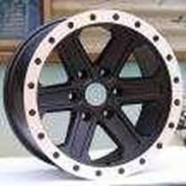 JT224_000000008478 R17x8.5 6X139.7 ET 0 110.1 JT224 Black Matt (BM) For 4X4 (K3) (HYBRID FORGED)
