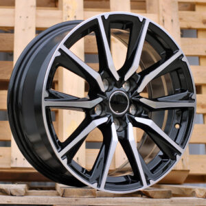 H3347F_000000008515 R17x7.5 5X114.3 ET 40 60.1 H3347F Black Polished (MB) For TOYOT (Z3) (HYBRID FORGED)