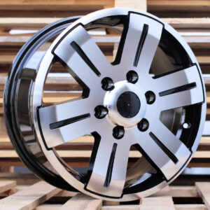 BK562_000000000758 R16x7 6X130 ET 55 84.1 BK562 Black Polished (MB) For MER (P+Z7) ((max 1400kg))