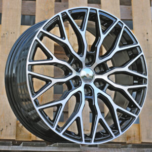 R19x8 6X120 ET 48 74.5 YF0412 Black Polished (MB) For FORD (Z5) (HYBRID FORGED (max 1000kg))