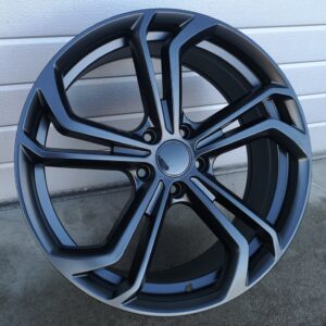 B5620_000000010367 R17x7.5 5X112 ET 45 57.1 B5620 Black Half Matt (BLHM) For VW (P)