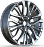 H3272F_000000004592 R18x7 5X114.3 ET 35 60.1 H3272F Black (BL) For TOYOT (M) (HYBRID FORGED)