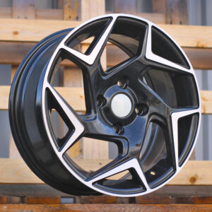XE172_000000004487 R15x6.5 4X108 ET 40 63.3 XE172 (BK5577) Black Polished (MB) For FORD (K2)