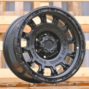 FBX034_000000007880 R17x8.5 6X139.7 ET 12 106.1 FBX034 Black Half Matt (BLHM) For 4X4 (Z6) (HYBRID FORGED)