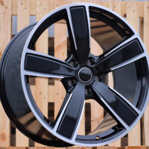 R21x11 5X130 ET 58 71.6 H5082 Black Polished (MB) For PORCH (P1) (Front+Rear)