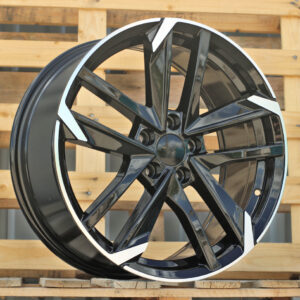 R17x7.5 5X108 ET 44 65.1 XE170 Black Polished (MB) For PEUG (K4)