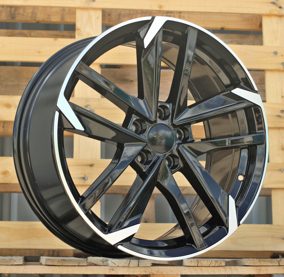 R17x7.5 5X108 ET 44 65.1 XE170 Black Polished (MB) For PEUG (K4)