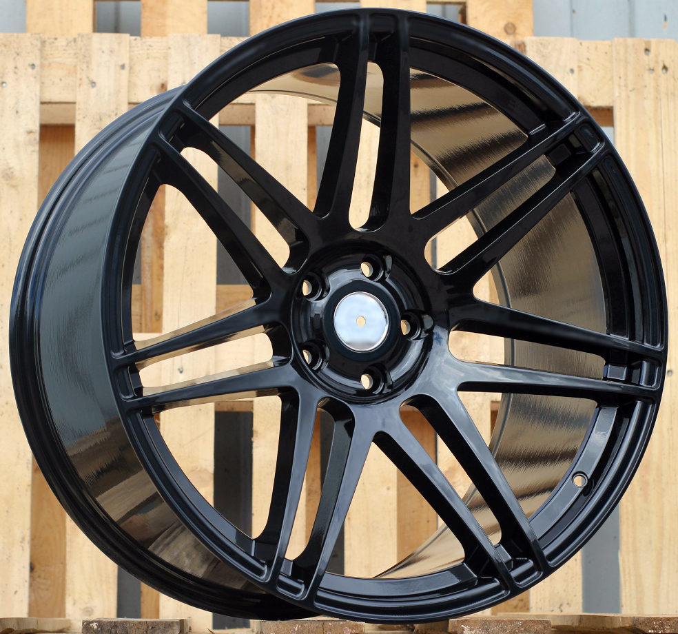 R22x12 5X120 ET 35 74.1 A6114 Black (BL) For BMW (P) (Rear+Front)