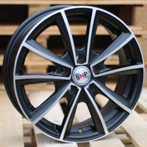 M15_000000006652 R15x6 5X110 ET 39 73.1 M15 Black Polished Matt (MBM) For RACIN (K7) ((AKC 55 Eur))