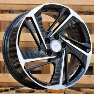 R17x7 5X114.3 ET 43.5 67.1 A5895 Black Polished (MB) For HYUND (P)