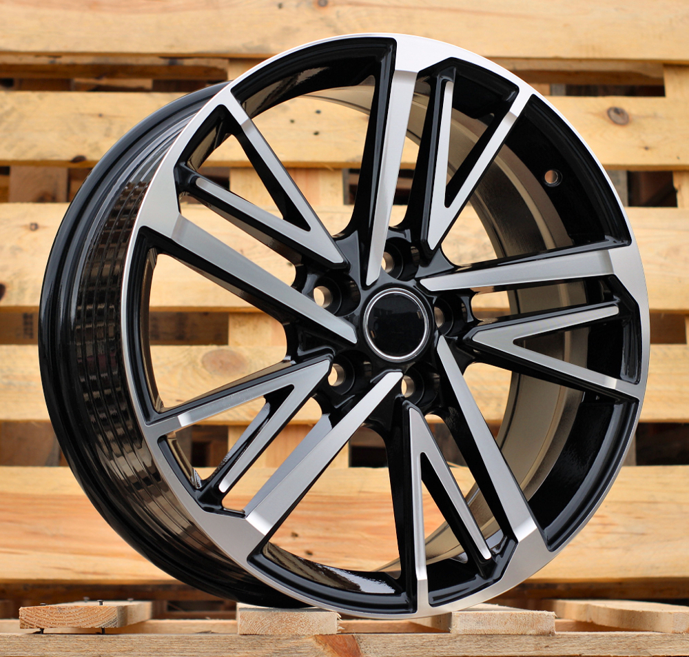 R17x7 5X100 ET 50 54.1 FBX255 Black Polished (MB) For TOYOT (Z4) (HYBRID FORGED)
