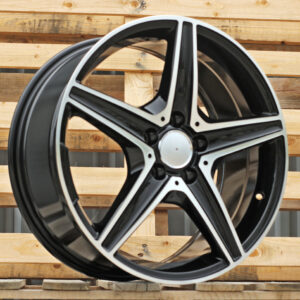 R18x8 5X112 ET 45 66.6 B5052 Black Polished (MB) For MER (K4+P)