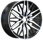 R18x8 6X120 ET 48 74.5 YF0453 Black Polished (MB) For FORD (M) (HYBRID FORGED (max 1050kg))