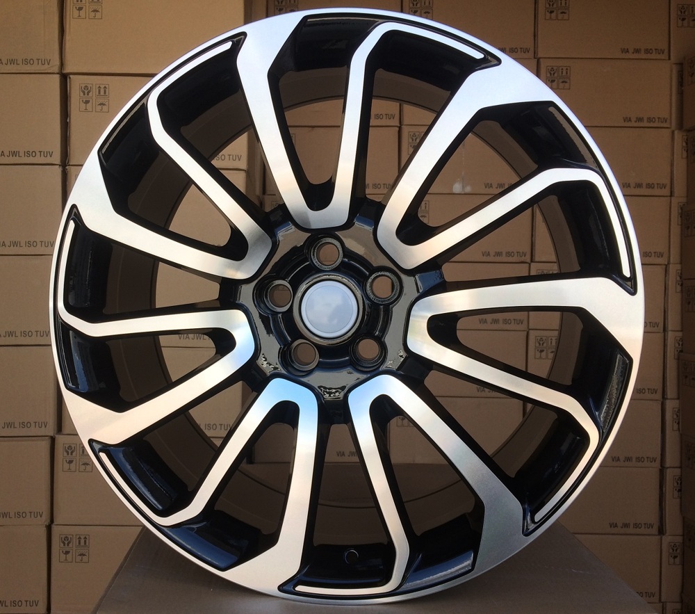 R21x9.5 5X120 ET 49 72.6 BY959 (FBX196) Black Polished (MB) For LAND (P2) (HYBRID FORGED)