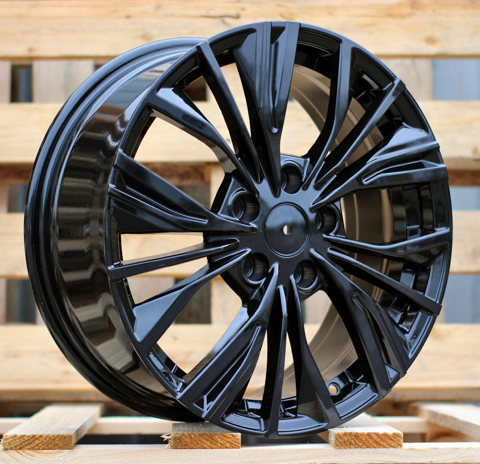 R17x7 5X114.3 ET 35 66.1 FE224 (QC1550) Black (BL) For NISS (Z5) (JUKE New Model)