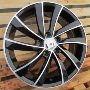 SK523_000000007806 R16x6.5 5X112 ET 46 57.1 SK523 (BK5290) Black Polished (MB) For SKODA (P)