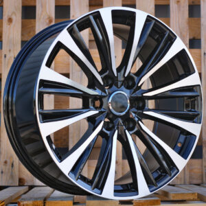 B1778_000000007944 R18x8 6X139.7 ET 25 106.1 B1778 Black Polished (MB) For 4X4 (K3) (For Toyota)