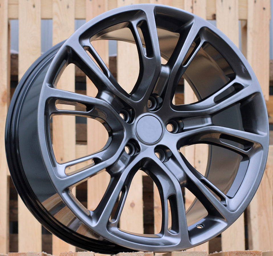 R20x10 5X127 ET 50 71.5 BK568 Hyper Black (HB) For JEEP (K4) (C-030)