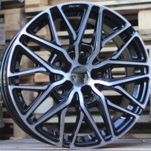 R18x8 5X160 ET 50 65.1 B1262 Black Polished (MB) For FORD (Z2+Z7) (4x4 (max 1250 kg))