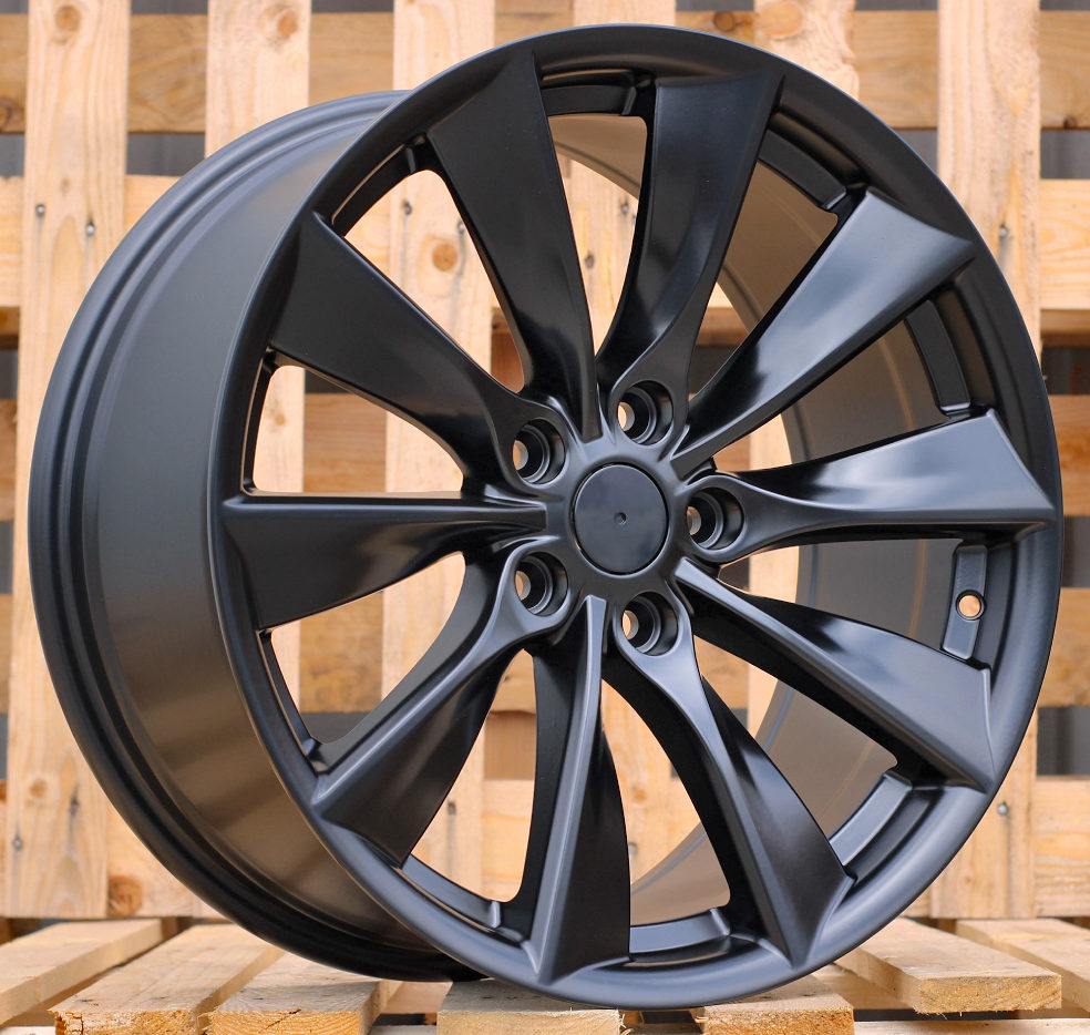 R18x8.5 5X114.3 ET 40 64.1 3S209 Black Half Matt (BLHM) For TESLA (P+R) (HYBRID FORGED (Model 3))