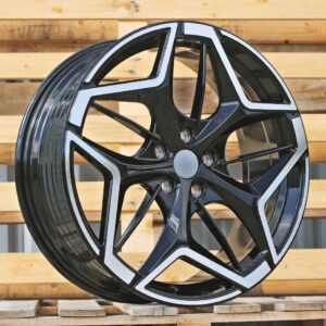 R19x7.5 5X108 ET 50 63.4 IN3635F Black Polished (MB) For FORD (K7) (HYBRID FORGED (Kuga, Puma))