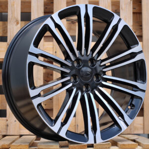 3S1066V_000000007723 R22x9.5 5X120 ET 42.5 72.6 3S1066V (FBX190) Black Polished (MB) For LAND (P2) (HYBRID FORGED (For M14x1.5 bolts))