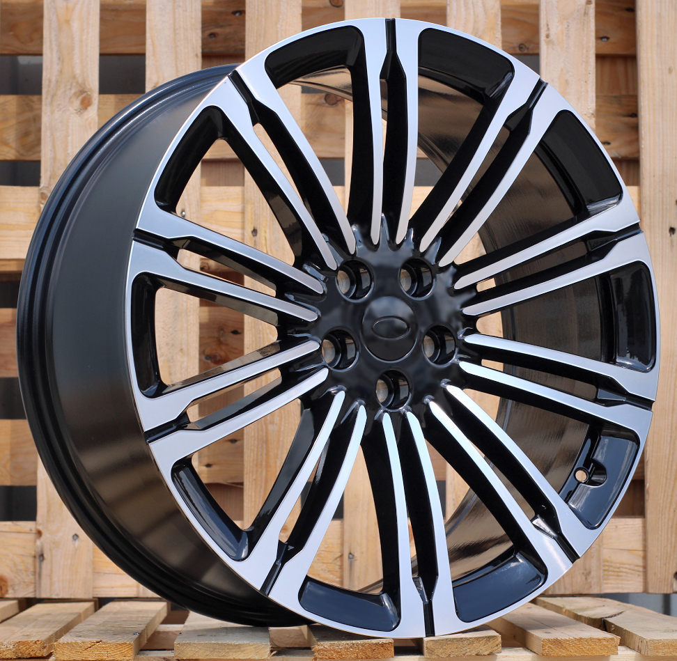 R24x9.5 5X120 ET 45 72.6 3S1066 (BY1808) Black Polished (MB) For LAND (K3)