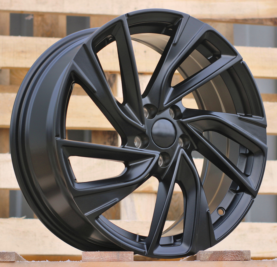 R16x7 5X112 ET 42 57.1 B5772 (FBX260) Black (BL) For VW (Z5) (HYBRID FORGED)