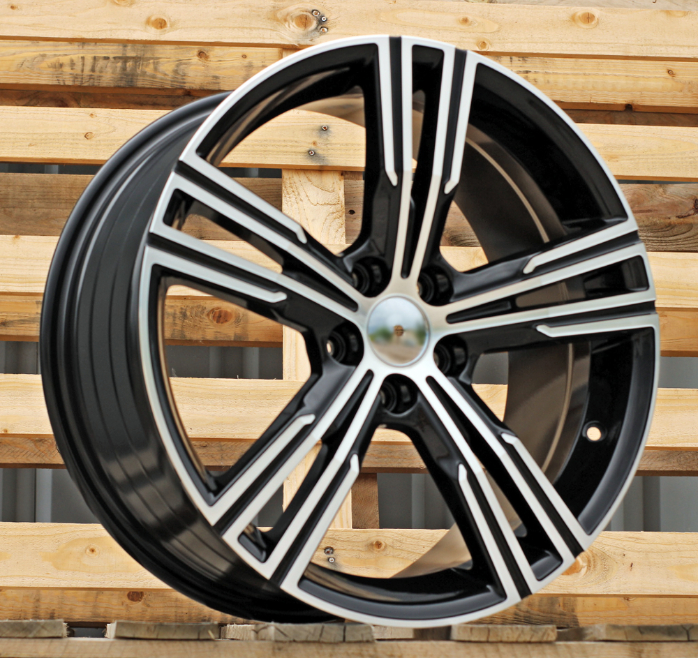 R18x8 5X108 ET 45 63.3 FE184 Black Polished (MB) For VOLVO (P1+P)