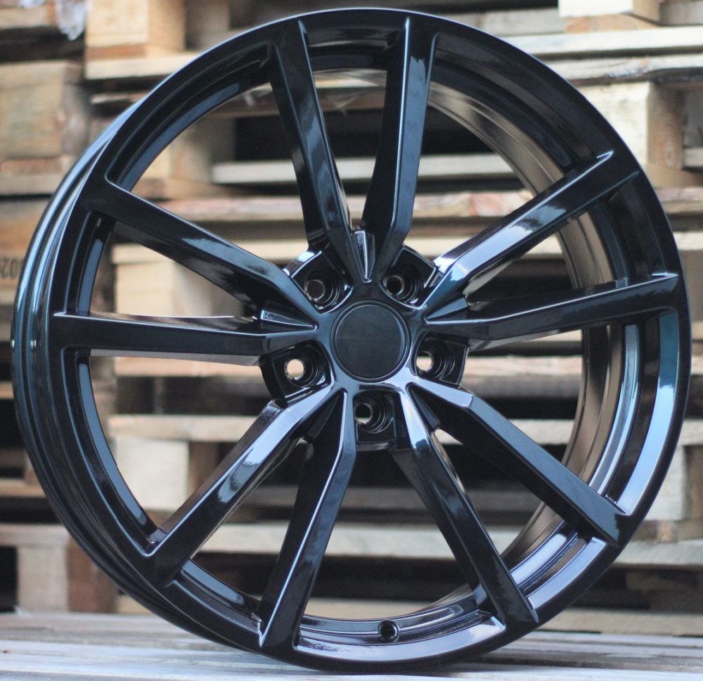 R16x7 5X112 ET 42 57.1 BK864 (XFE03) Black (BL) For VW (R) ((AKC 70 Eur))
