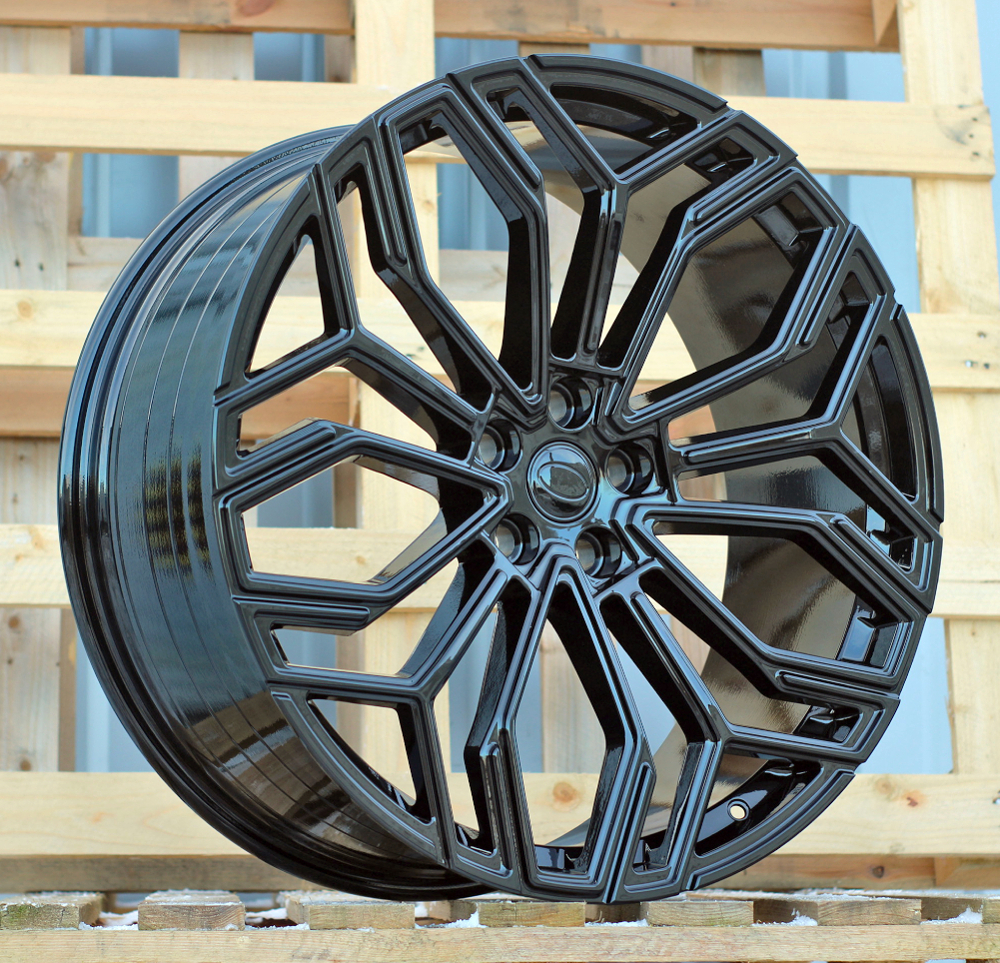 R22x10 5X120 ET 38 72.6 HF5225 Satin Black (SB) For LAND (Z5) (HYBRID FORGED)