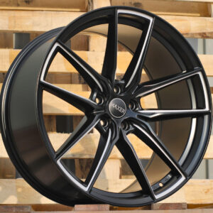 R19x8 5X108 ET 42 63.3 HX045 Black Half Matt (BLHM) For HAXER (Z2+Z1) ((AKC 115 Eur))
