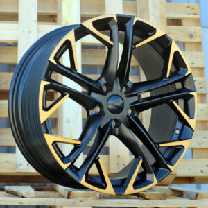 R19x8.5 5X112 ET 38 57.1 YF5719 Black Polished Half Matt Cooper (MBHMC) For CUPRA (Z6+M) (HYBRID FORGED)