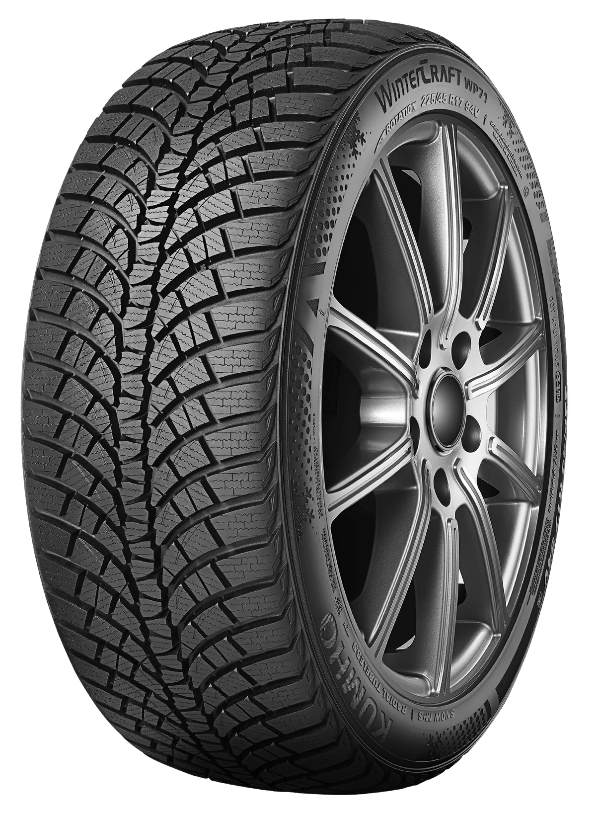 KUMHO WinterCraft WP71 97V XL 235/45/R17 Žieminė