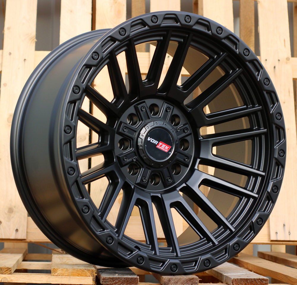R20x9.5 8X165/170 ET M18 125.1 A1892 Black Matt (BM) For 4X4 (P)